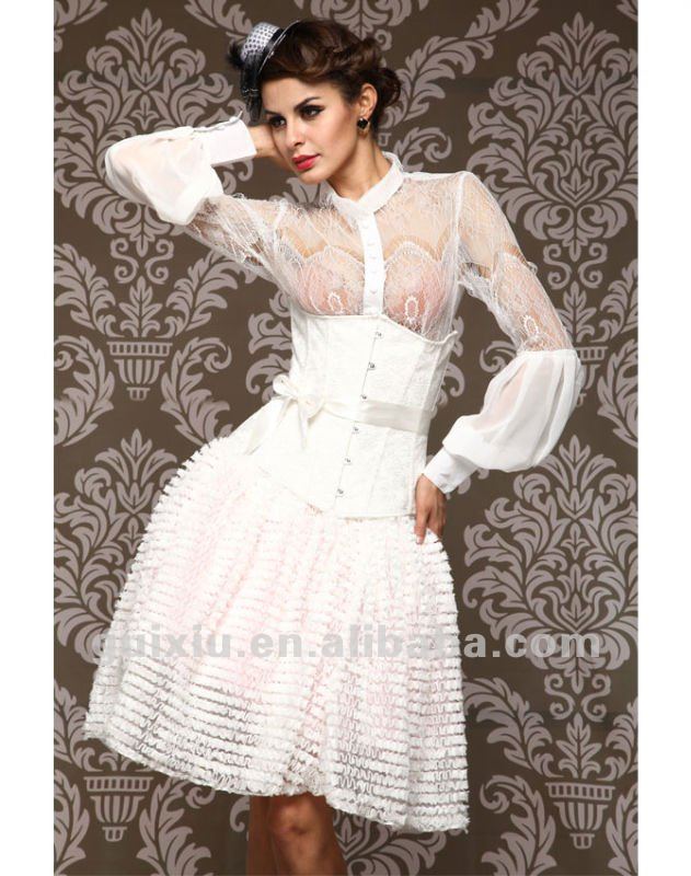 sexy newest style Bride to Be UnderBust White Corset