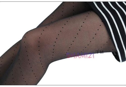 Sexy Oblique Point Jacquard Pantyhose Stockings/Tights Free Shipping 1148