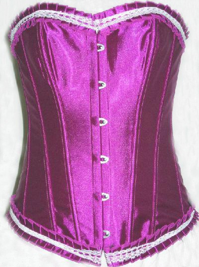 Sexy royal shaper , ribbon steel buttons corset2650