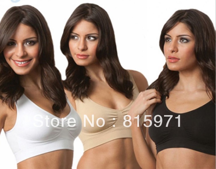 Sexy Slimming Ahh Bra As seen on TV Seamless Leisure Genie Bra The Comfortable and Functional Fashion Bra 3 pieces/lot - No Box