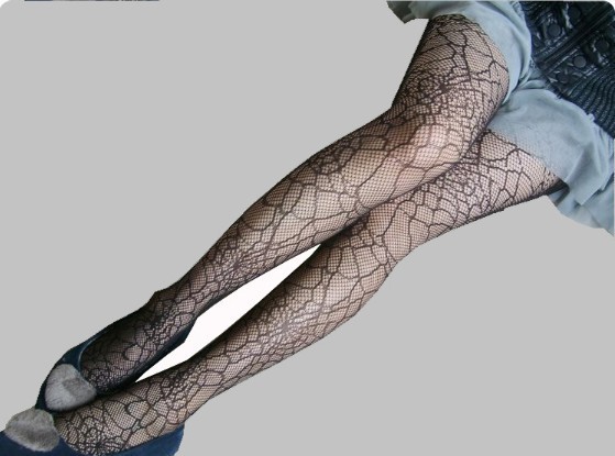 Sexy spider net stocking silk socks  hollow-out tights/stockings restoring ancient ways 1260