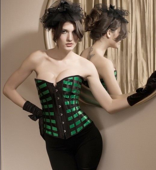 sexy stripe fashion royal shapewear vest 5138