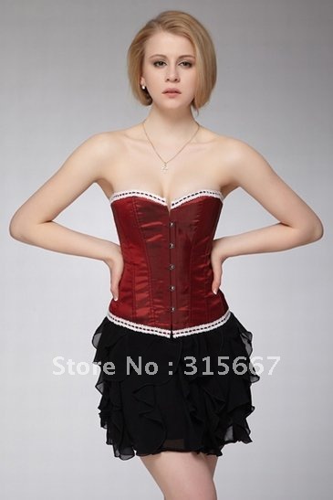 Sexy style,Brocade PVC Boned  Corset, Steel Boned Corset with G-string,High Quality Corset,body lift shaper Sexy LingerieSFA822
