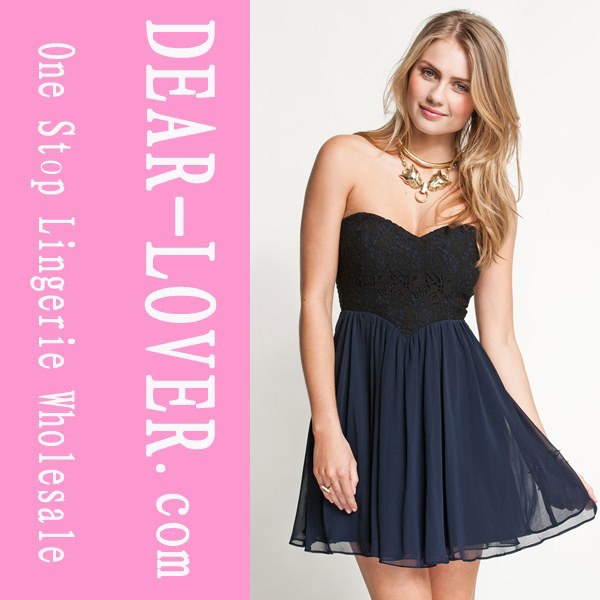 Sexy Sweetheart Lace Overlay Dress  LC2688 Cheap price Drop Shipping