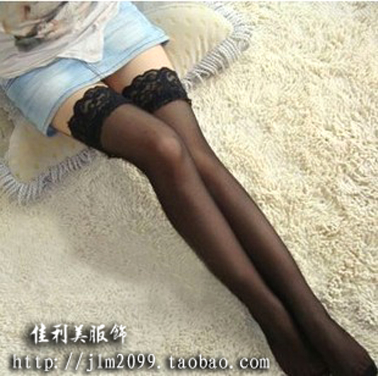 Sexy temptation lace stockings one-piece Core-spun Yarn fishnet stockings underwear q5106