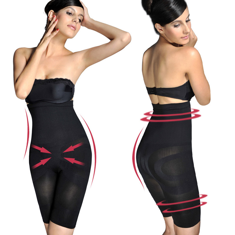 Sexy ultra high waist of the autumn postpartum abdomen pants drawing butt-lifting body shaping pants sk98