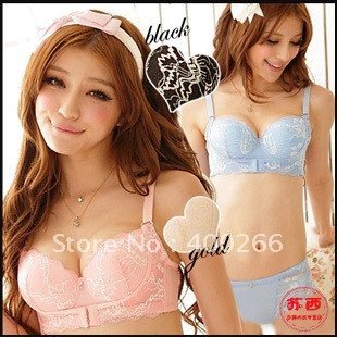 Sexy underwear, adjustable gather ladies bra, Popular Underwear bras Nude B cup