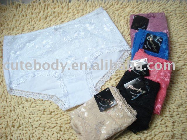 sexy underwear, cotton panties large size ,wholesale price