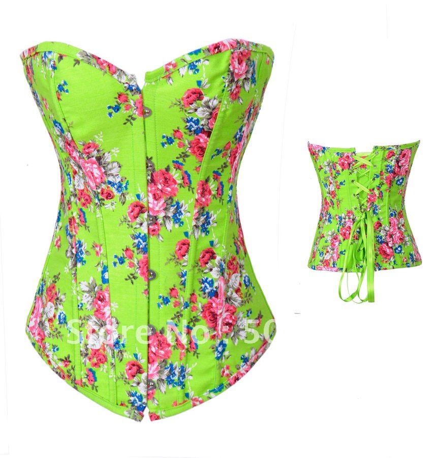 sexy underwear sexy Corset  Sexy Lingerie Sexy Lingerie Floral Fantasy Burlesque Denim Corset