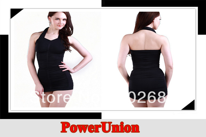 Sexy Vest Women's Halter Round Collar Long Vest Sculpting Underwear Slimming Body Shaper 200pcs Free shipping