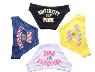 Sexy  VS Pink  Panites Cotton Letter Briefs S/M/L Lingerie Underwear 2013 Women's Fashion Free Shipping LH015