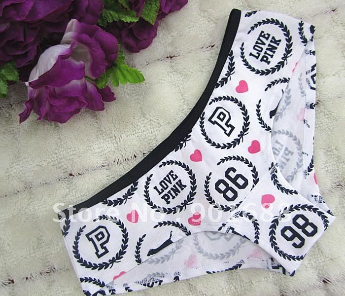 sexy woman in underwear cotton  thong panties