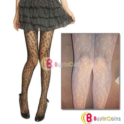 Sexy Woman Leopard Print Jacquard Pantyhose Tights Stockings [31089|99|01]