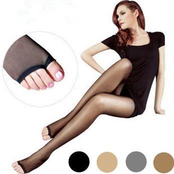 Sexy women exposed toes ultra-thin transparent pantyhose stockings Free Shipping 2023