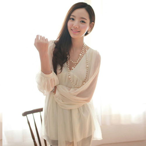 Sexy women's spring summer fashion blouses RJ0915
