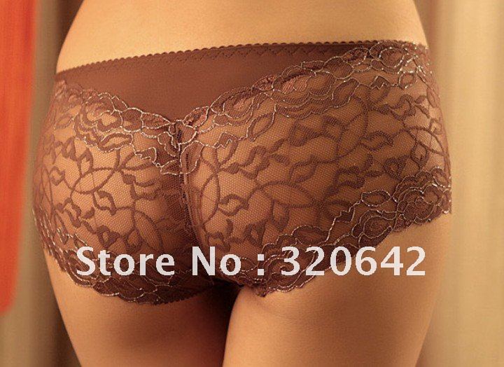 sexy women underware sexy lace underware women pants, hollow out backside design, Woman Sexy Lingerie,10pcs/lot