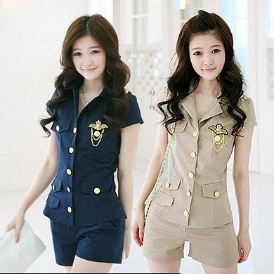 Sexy work wear front desk work wear female police uniform cosplay women's restaurant uniforms