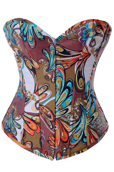 Shaper decorative pattern royal body shaping vest quality cummerbund fashion shapewear l4206