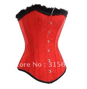 shaper,High Quality  corset, cheap corset Sexy corset, lingerie,bustier ,red color,wholesale one pcs China  bustier Suppliers