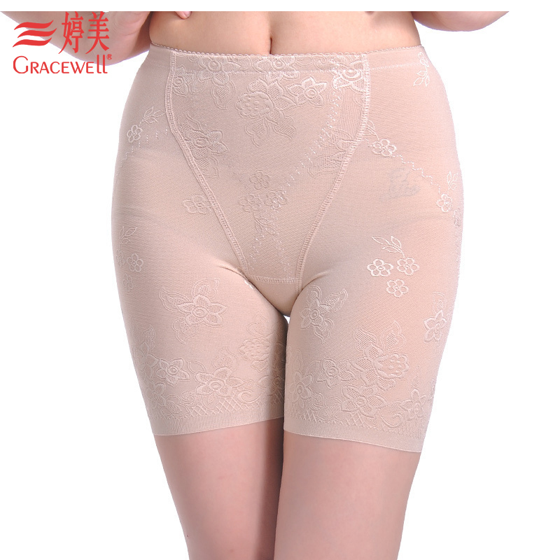 Shaper high waist abdomen drawing pants antibiotic butt-lifting ultra-thin body shaping pants