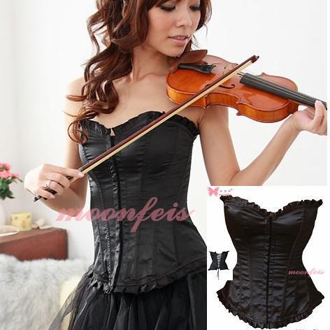 Shapewear shaper vest belt black plus size clothing long drawstring lace slim waist chain