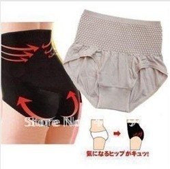 shaping panties High waist pants Womens slim Pants Slimming cotton Bonds Seamless Underwear Triangle Waist hip 12color15 pieces