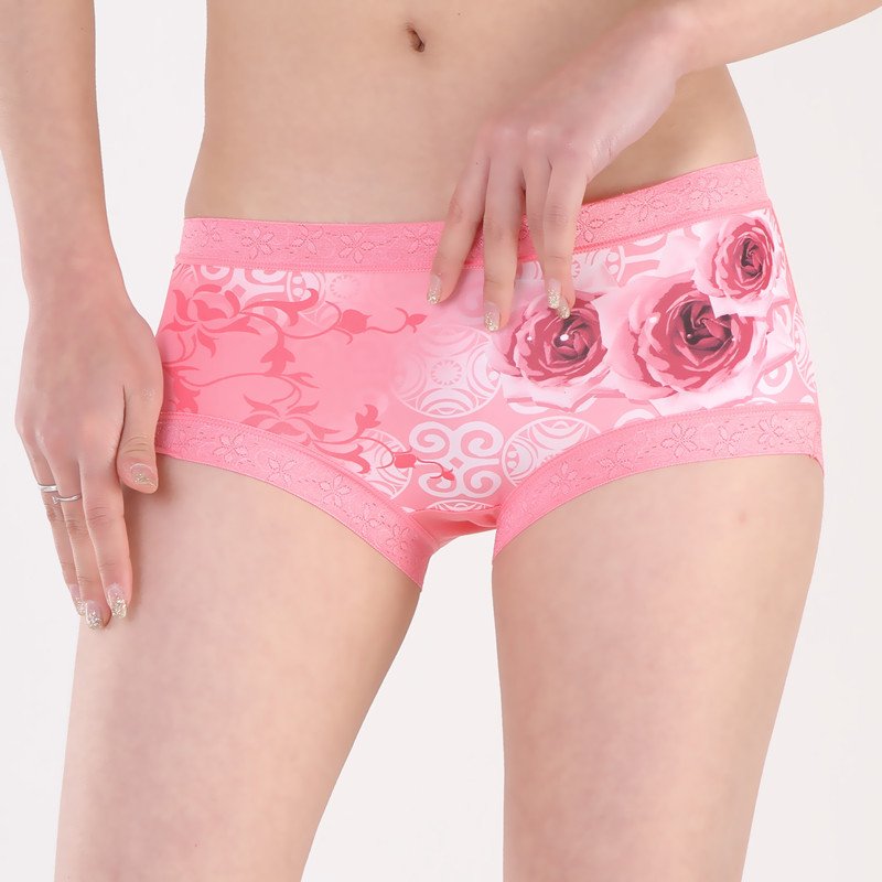 shaping panties Hot Sale Up Hip Bamboo Fiber Women Rose Deisgn Body Shaper Seamless Slimming  Briesfs Pants,Free Shipping