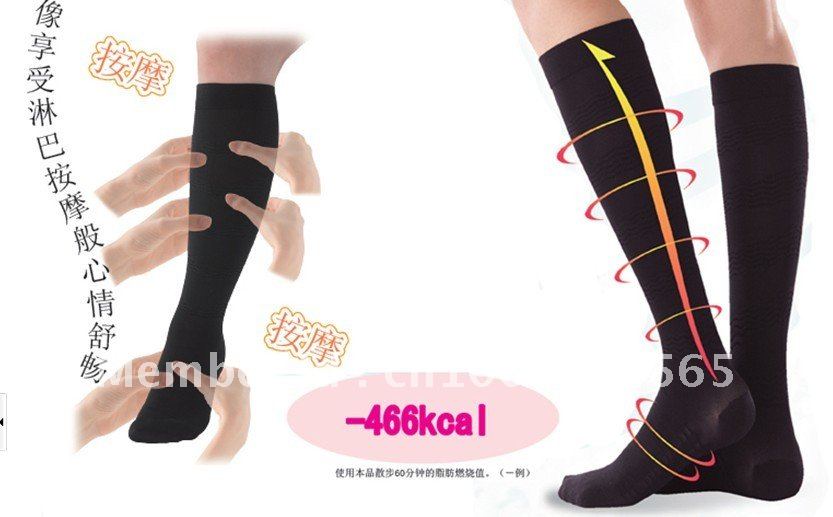 Shaping underwear Prevent varicose veins, fat burning, anti-off wire Leg to thin section legs socks
