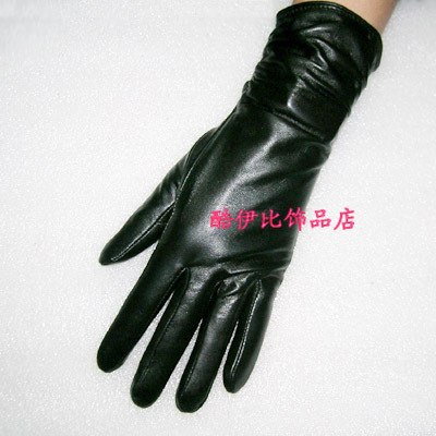 Sheepskin star high quality suede women's genuine leather gloves