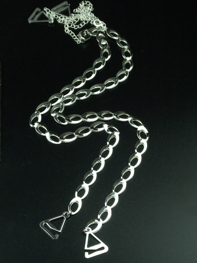 Shell chain metal shoulder strap metal decoration underwear shoulder strap