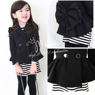 Short in size suit jacket female child baby suit small suit jacket trench