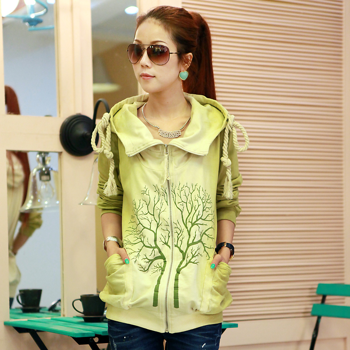 Short jacket female spring and autumn casual autumn outerwear Women spring 2013 sweatshirt outerwear female cardigan