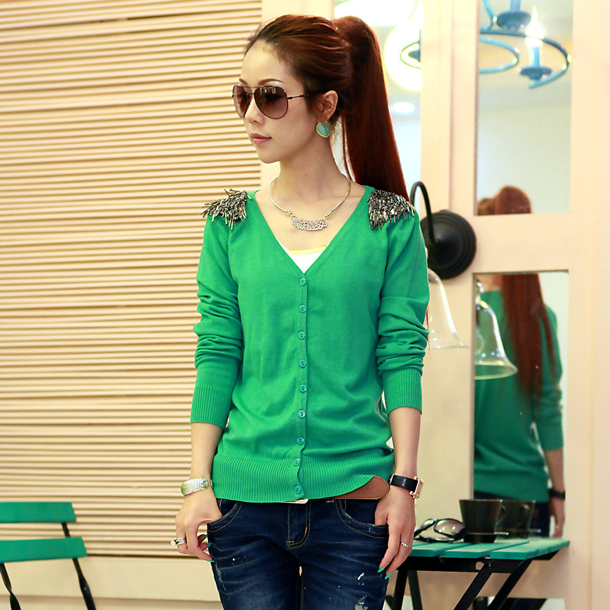 Short jacket female spring and autumn spring 2013 women's outerwear sun protection clothing coat long-sleeve