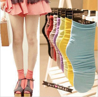 Short socks candy color restoring ancient ways in the women's tube socks