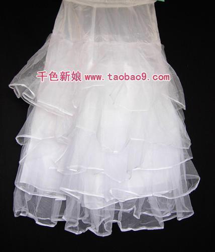 Short yarn boneless skirt stretcher , slip - bridal accessories