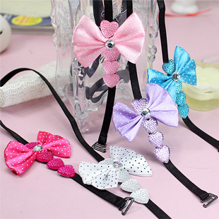 Shoulder strap full rhinestone love dot bow sparkling diamond halter-neck shoulder strap underwear belt