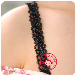 Shoulder strap sexy bra shoulder strap lace bra with underwear belt adjustable
