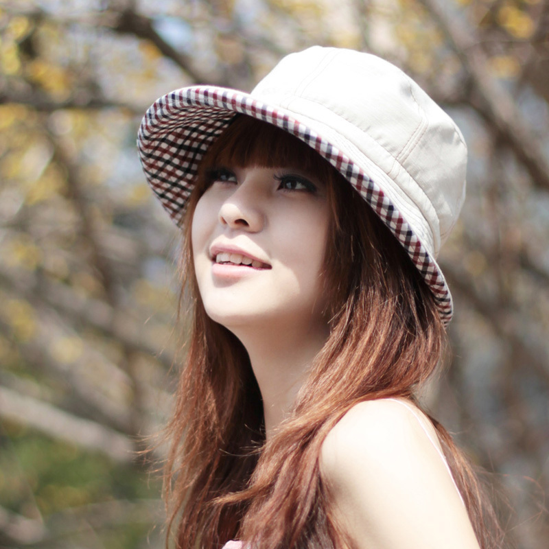 Siggi elegant spring and autumn hat female summer sunbonnet female beret sun hat large-brimmed hat