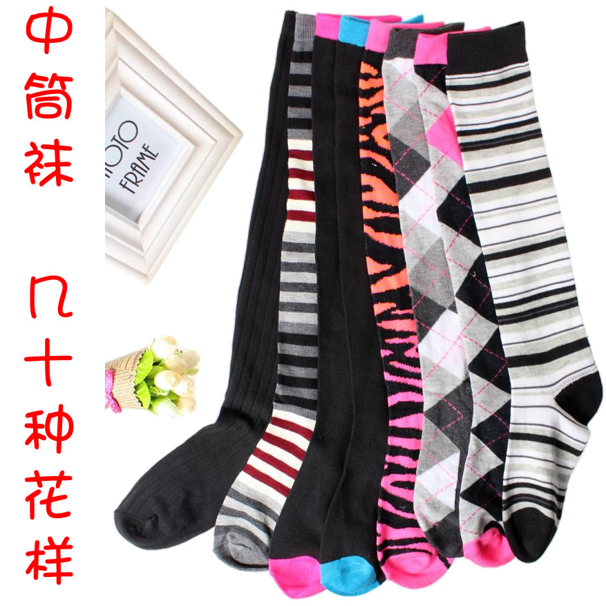 Significant lanky exported to Europe in a variety of colors socks cute socks Ms. in tube socks in the system Ms. socks