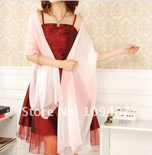 Silk dress shawl scarf wedding bride bridesmaid evening dress shawl cloak thin