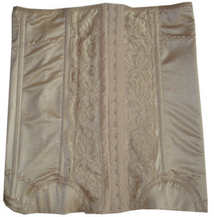 Silky breathable strengthen plastotype roll-up hem fat burning slim waist abdomen drawing belt lengthen body shaping cummerbund