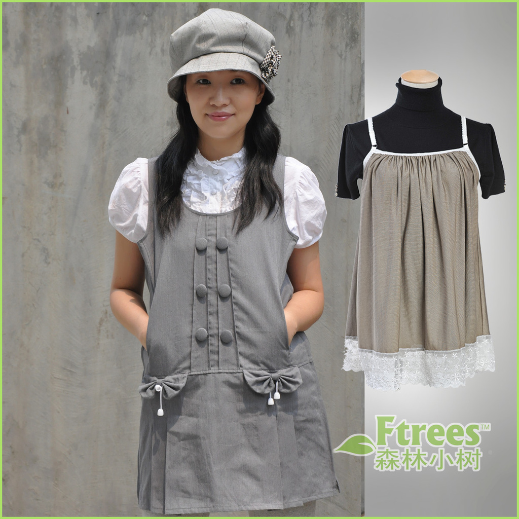 Silver fiber double protection radiation-resistant maternity clothing vest skirt gl 3m