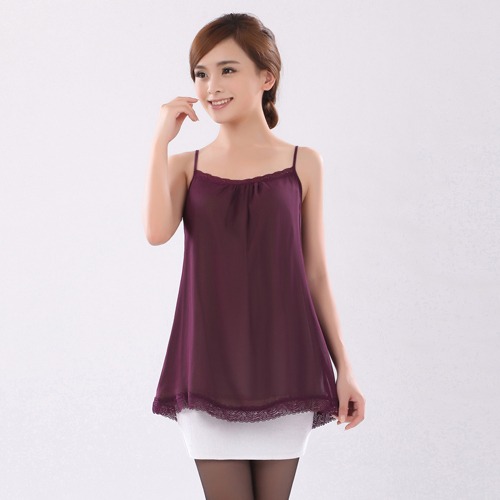 Silver fiber maternity spaghetti strap vest silver fiber radiation-resistant 10021 maternity clothing freeshipping