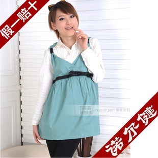 Silver fiber radiation-resistant clothes maternity clothing spring and summer vest protection