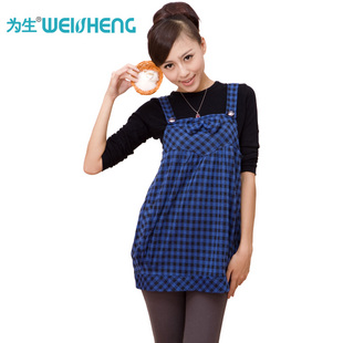 Silver fiber radiation-resistant maternity clothing maternity dress double protection 849