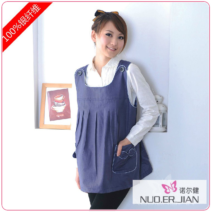 Silver fiber radiation-resistant maternity clothing vest maternity radiation-resistant 3308