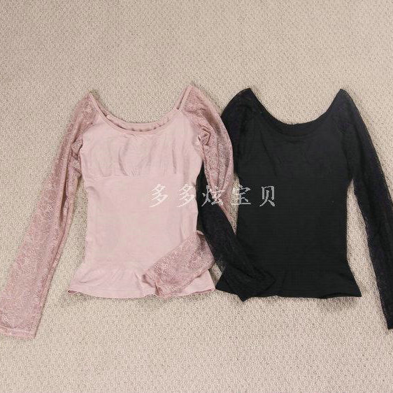 Single autumn and winter the perfect curve sexy lace sleeve wrist-length beauty care slim waist shaper
