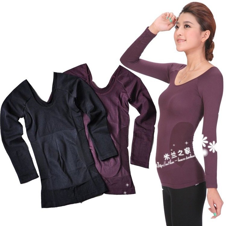 Single female beauty care underwear o-neck long-sleeve comfort abdomen drawing slimming basic corset shaper free shipping