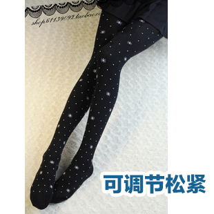 Single polka dot autumn and winter maternity clothing socks maternity pantyhose adjustable waist