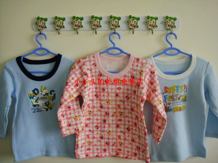 Sirmione children air layer cotton-padded underwear child thermal underwear